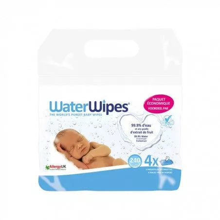 WaterWipes 4x60 Pieces