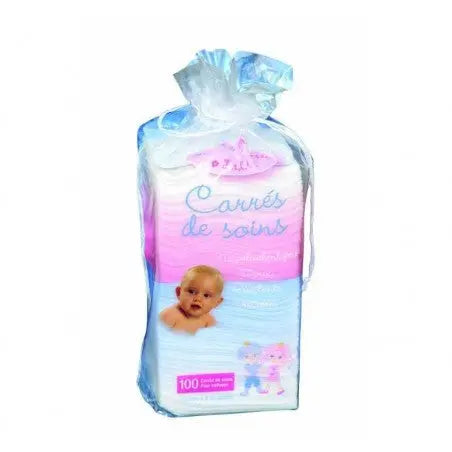 Cotonet Coton Maxi Carrés Bébé 60 Piéces