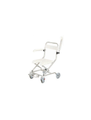 CHAISE DE DOUCHE EN ALUMINIUM PLIABLE